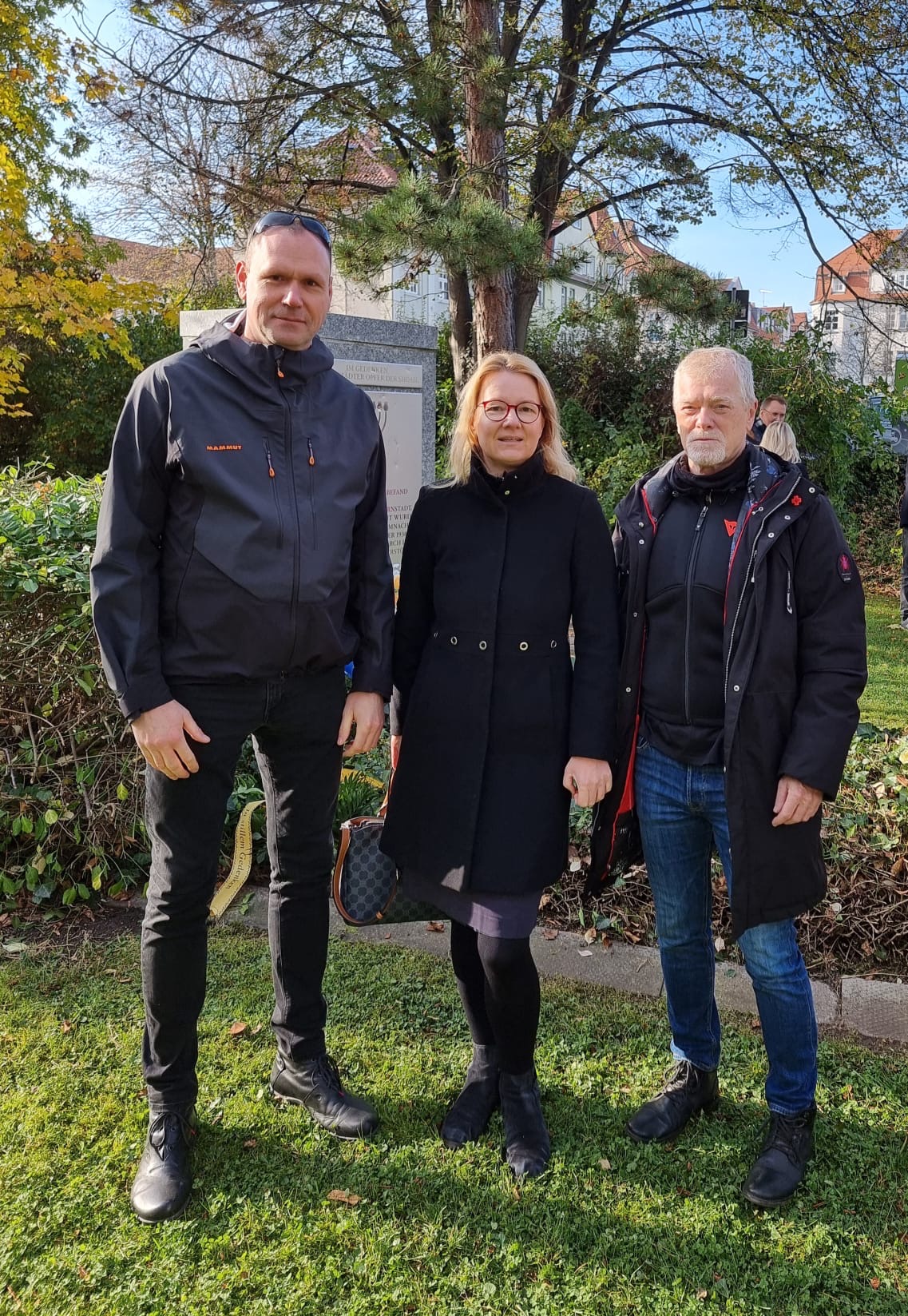 Christian Stonek, Annette Engel-Adlung und Martin Mölders